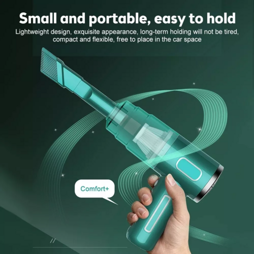 Cordless Handheld Vacuum – 29000PA Suction, Portable Car & Home Cleaner