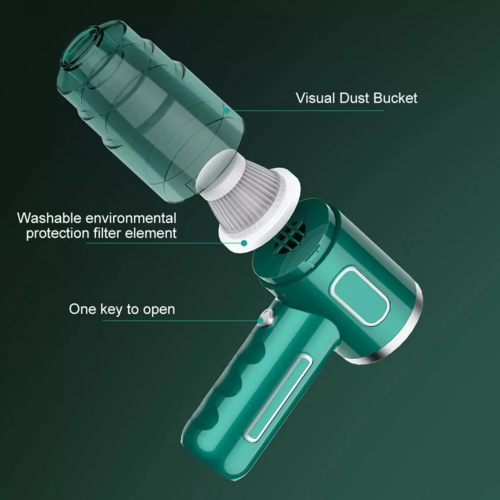 Cordless Handheld Vacuum – 29000PA Suction, Portable Car & Home Cleaner