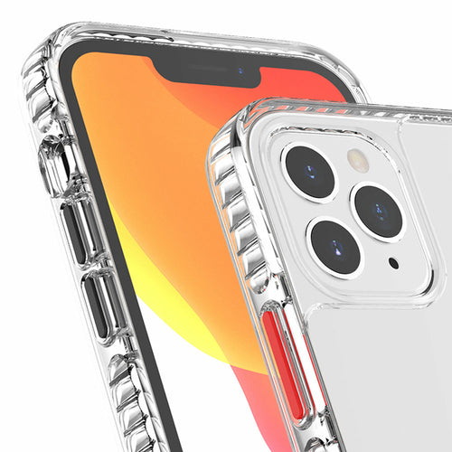 Transparent Shockproof Clear Back Shell Case for iPhone 12 Mini 5.4