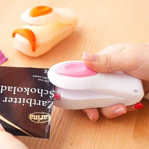 Mini Heat Sealing Machine – Reseal Food Bags for Freshness