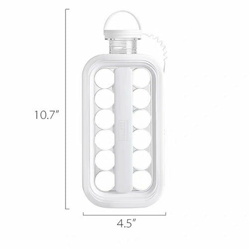 Ice Ball Bottle – Sphere Ice Mold for Perfectly Chilled Drinks