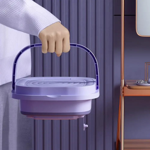 Mini Folding Washing Machine – Portable Washer for Underwear & Socks