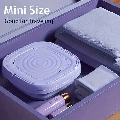Mini Folding Washing Machine – Portable Washer for Underwear & Socks