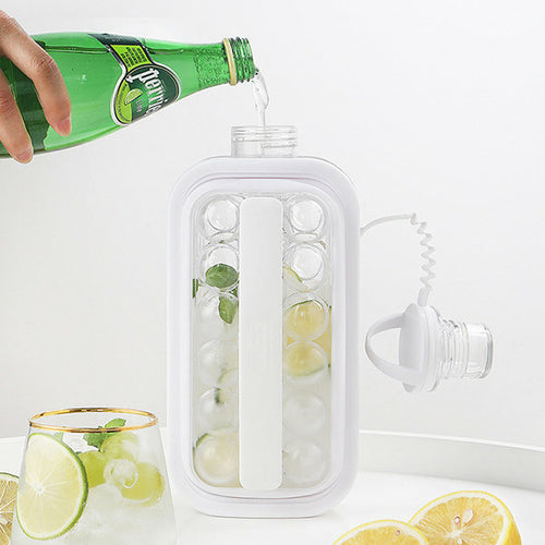 Ice Ball Bottle – Sphere Ice Mold for Perfectly Chilled Drinks